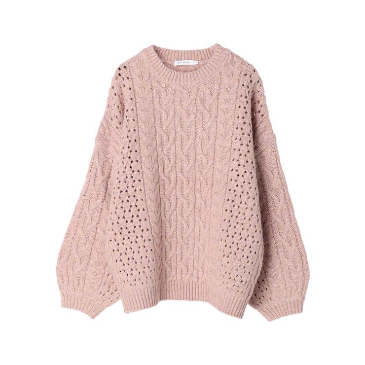 極美品　23SS　ババコ♡GIMA　Cotton Cable プルオーバーニット 極美品 23SS ババコ♡GIMA Cotton Cable プルオーバーニット