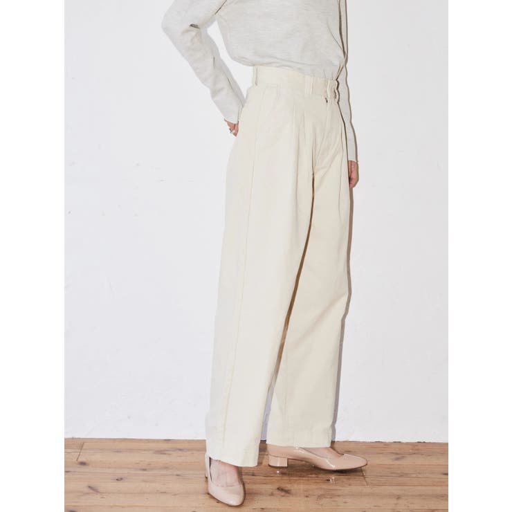 コーデュロイワイドパンツ[品番：EHEW0036084]｜AMERICAN HOLIC