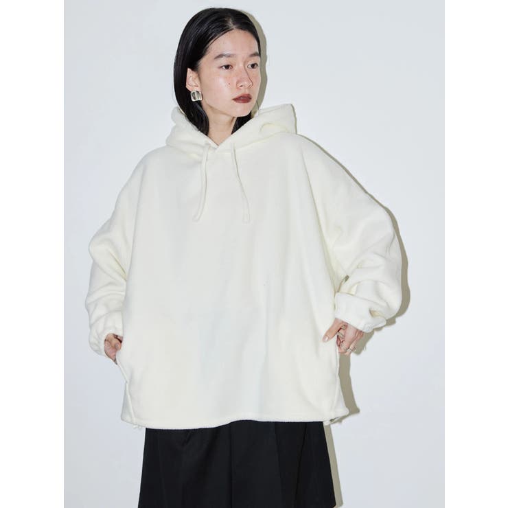 フリースドロストフードパーカー[品番：EHEW0037518]｜AMERICAN HOLIC