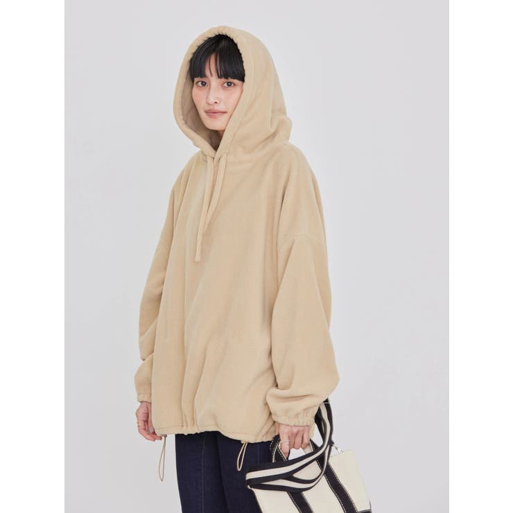フリースドロストフードパーカー[品番：EHEW0037518]｜AMERICAN HOLIC