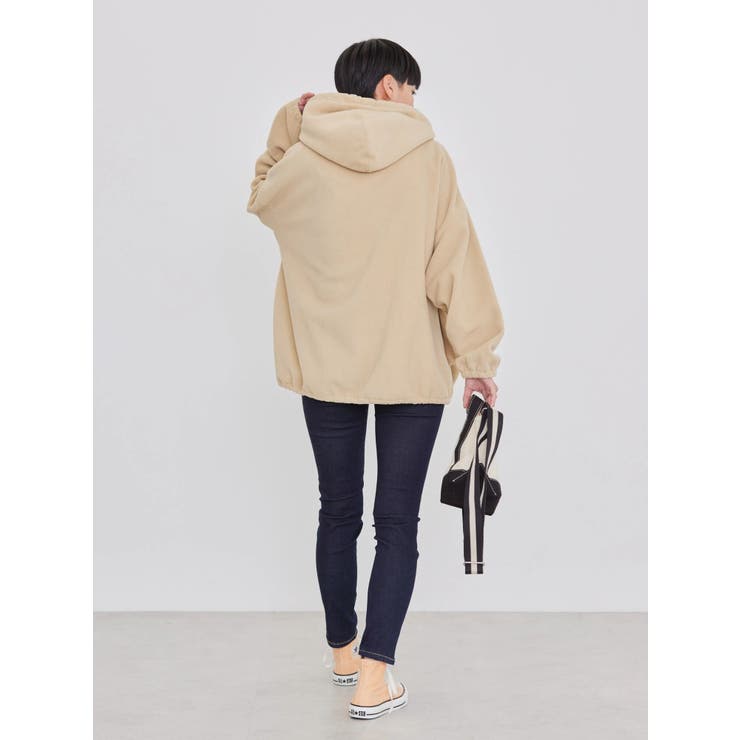 フリースドロストフードパーカー[品番：EHEW0037518]｜AMERICAN HOLIC