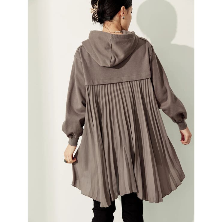 バックプリーツ裏毛チュニック[品番：EHEW0036452]｜AMERICAN HOLIC