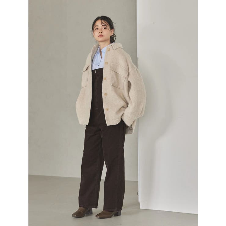 コーデュロイZIPサロペット[品番：EHEW0037147]｜AMERICAN HOLIC 
