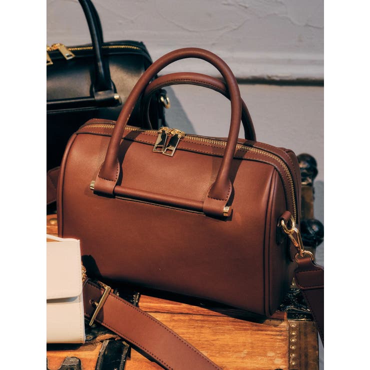 2wayクラシカルボストンバッグ[品番：EHEW0035941]｜AMERICAN