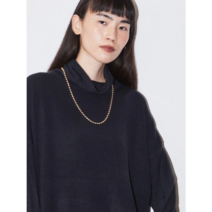 ソフトタッチタートルニットチュニック[品番：EHEW0037350]｜AMERICAN