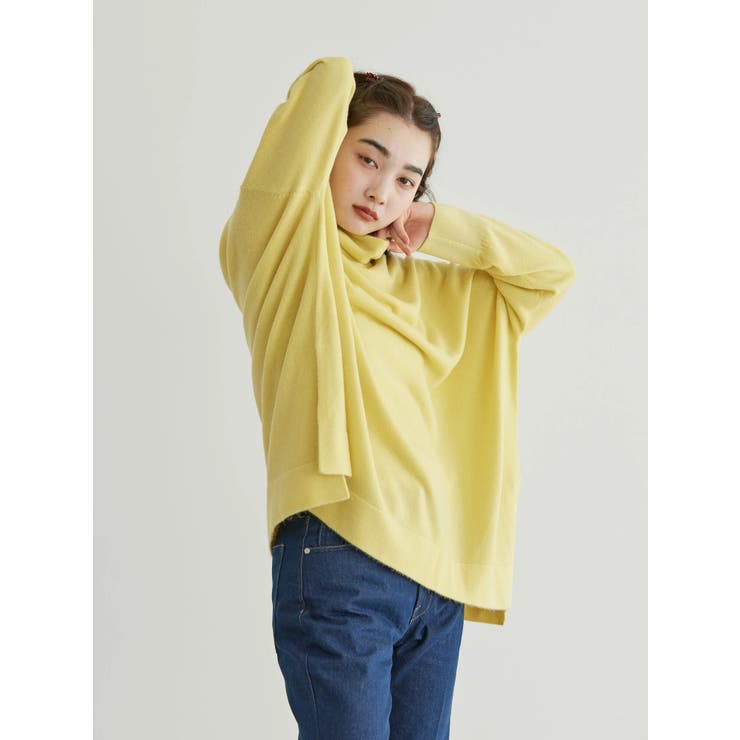 ソフトタッチタートルニットチュニック[品番：EHEW0037350]｜AMERICAN