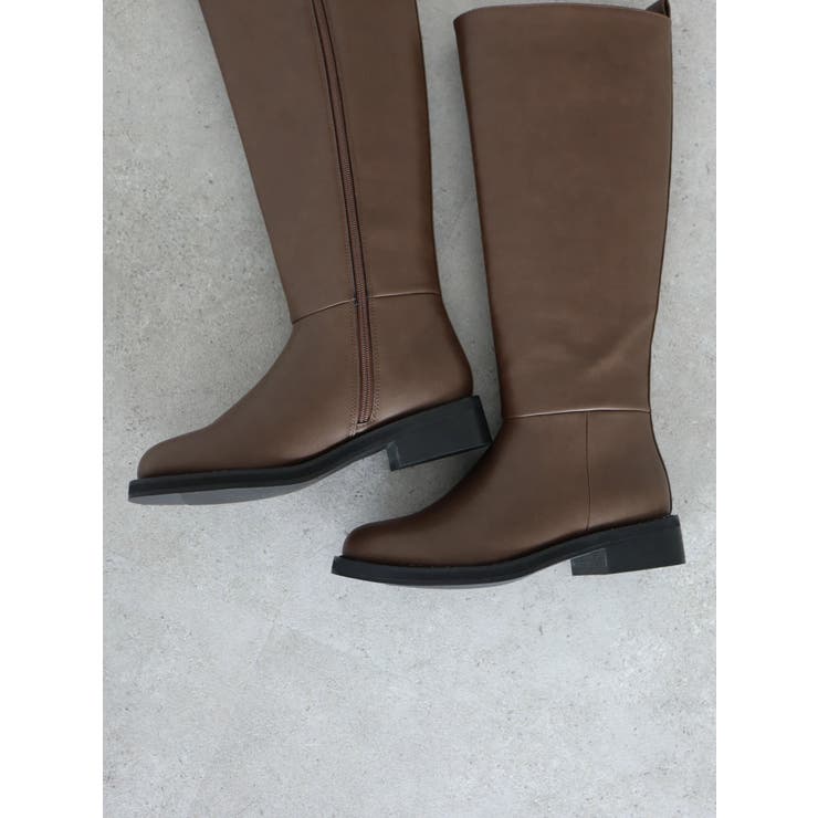フラットロングブーツ[品番：EHEW0037070]｜AMERICAN HOLIC（アメリカンホリック ）のレディースファッション通販｜SHOPLIST（ショップリスト）