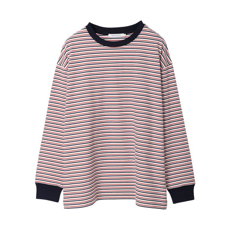 マルチボーダーカットプルオーバー[品番：EHEW0038080]｜AMERICAN