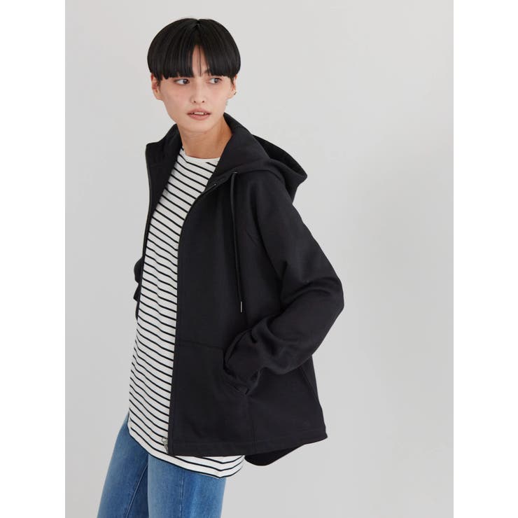 ポンチバックフレアZIPパーカー[品番：EHEW0037987]｜AMERICAN HOLIC