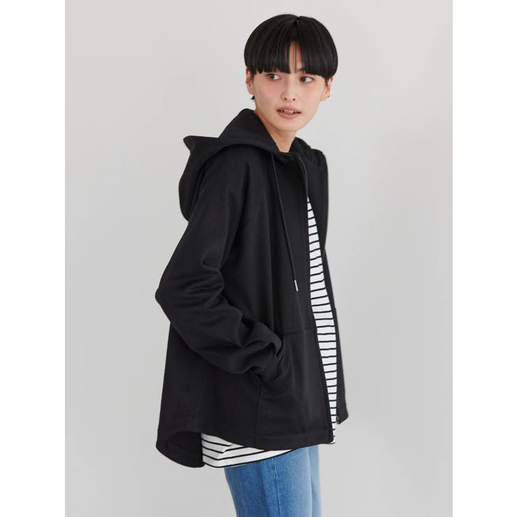 ポンチバックフレアZIPパーカー[品番：EHEW0037987]｜AMERICAN
