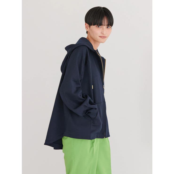 ポンチバックフレアZIPパーカー[品番：EHEW0037987]｜AMERICAN HOLIC