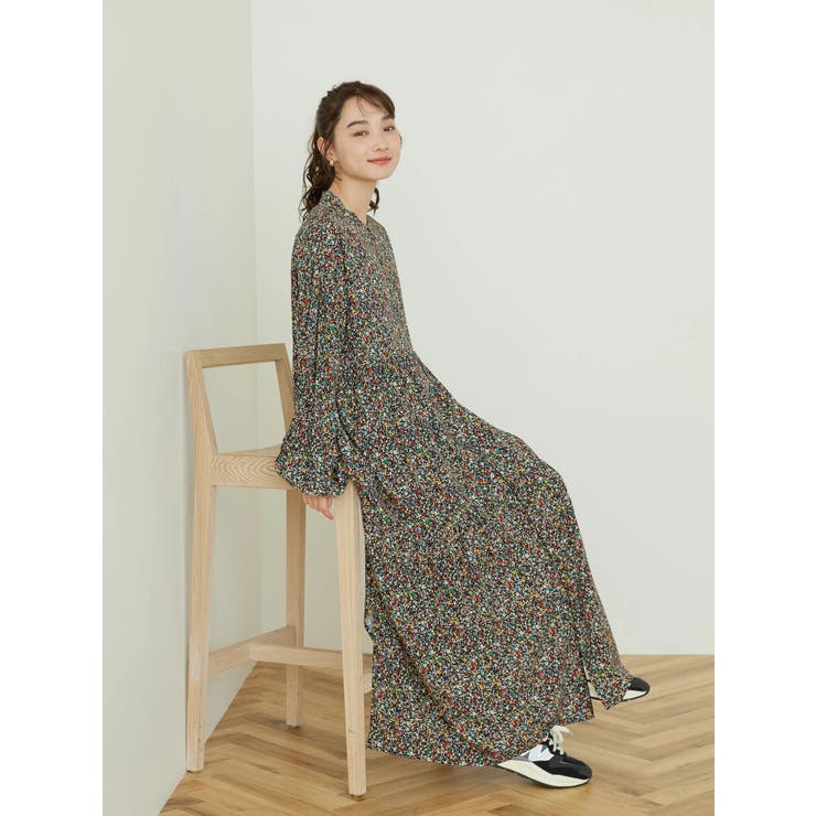 Flowerティアードワンピース[品番：EHEW0038373]｜AMERICAN HOLIC