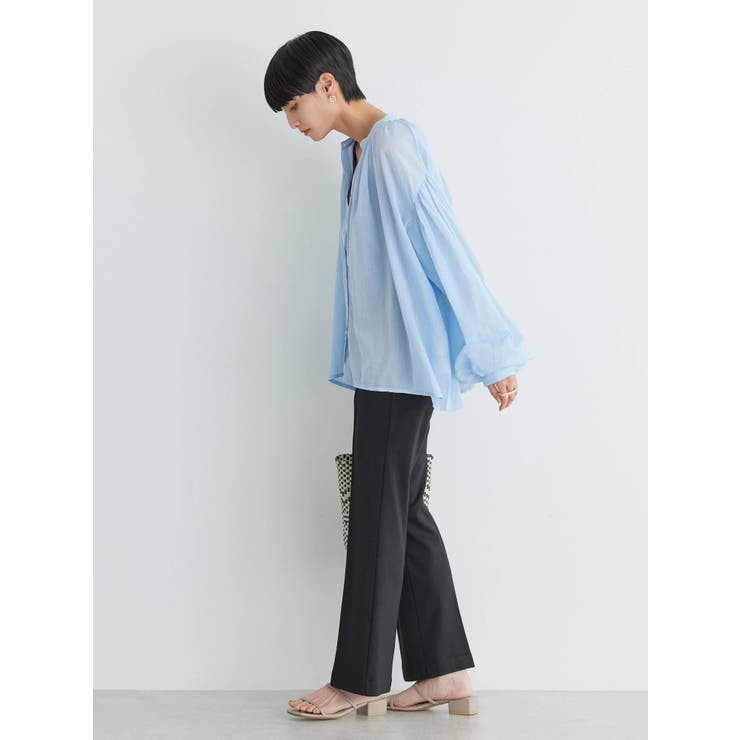 ギャザーボイルブラウス[品番：EHEW0038950]｜AMERICAN HOLIC