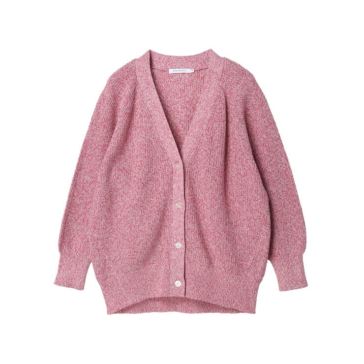 片畦Mixニットカーディガン[品番：EHEW0037998]｜AMERICAN HOLIC