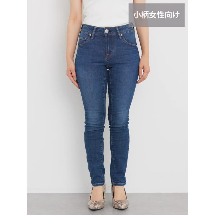WEB限定・小柄女性向け】スキニーフィットデニム[品番