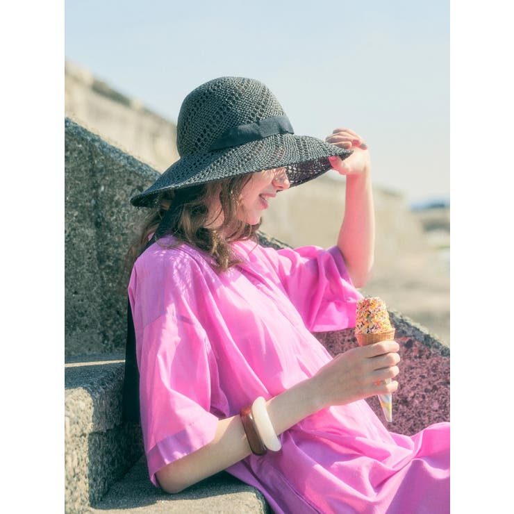 アイボリー】ペーパーハット[品番：EHEW0039511]｜AMERICAN HOLIC
