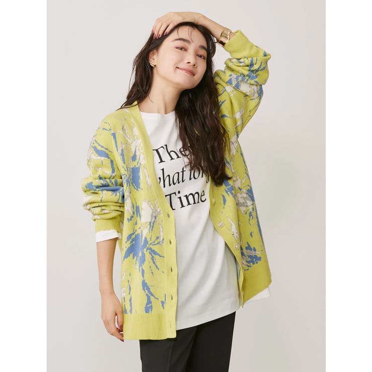 JUNRed｜アランニットジップカーディガン | Rakuten Fashion
