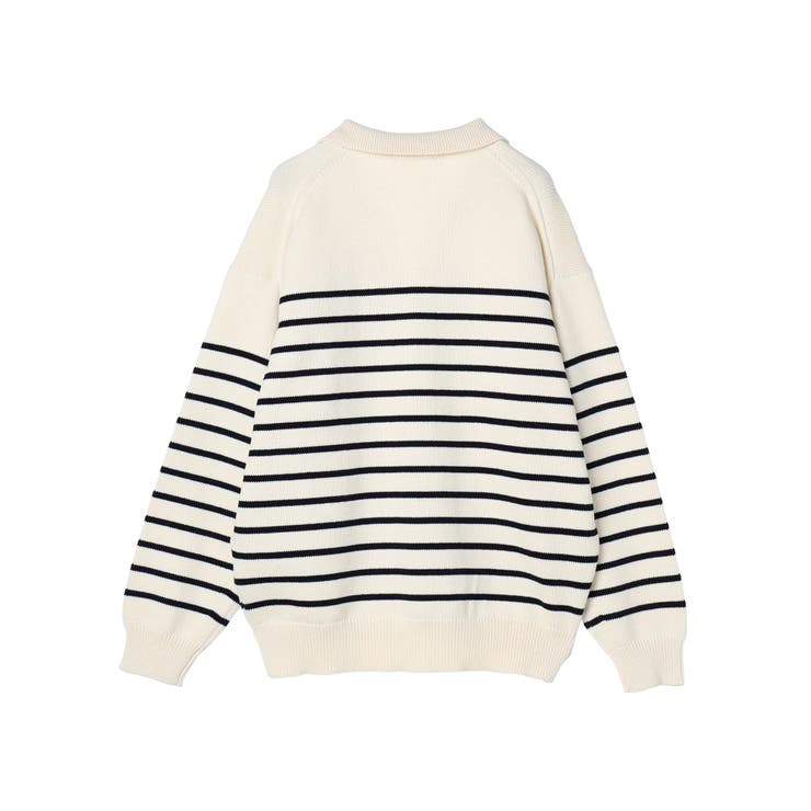 衿付きニットプルオーバー[品番：EHEW0042800]｜AMERICAN HOLIC