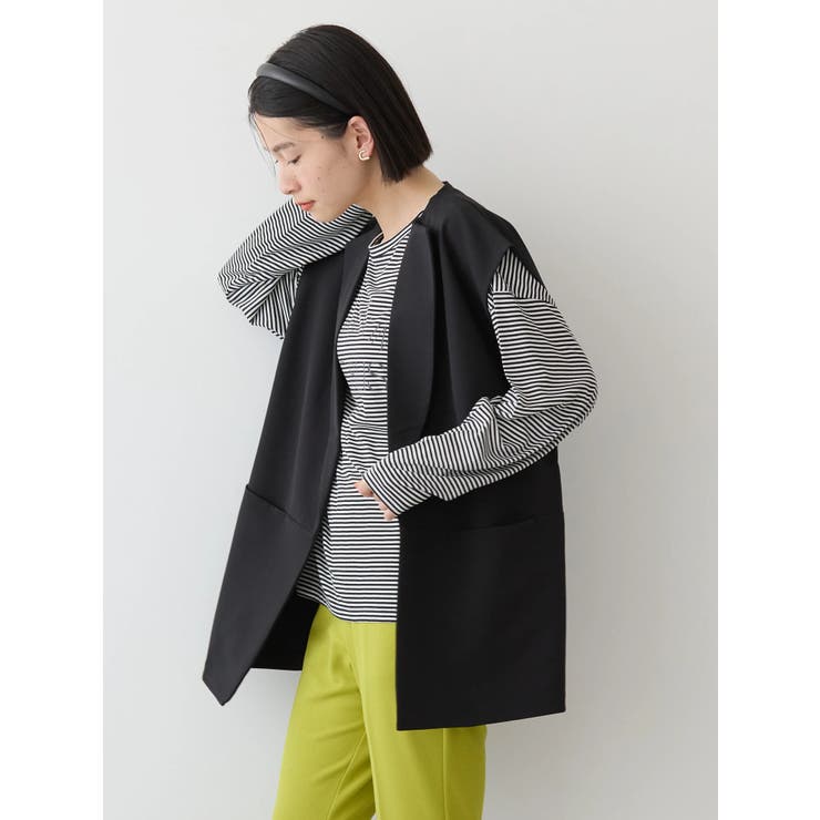 SET ベスト+ロゴカットプルオーバー[品番：EHEW0043582]｜AMERICAN  