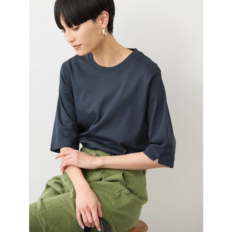 UVカット5分袖カットプルオーバー[品番：EHEW0043430]｜AMERICAN HOLIC