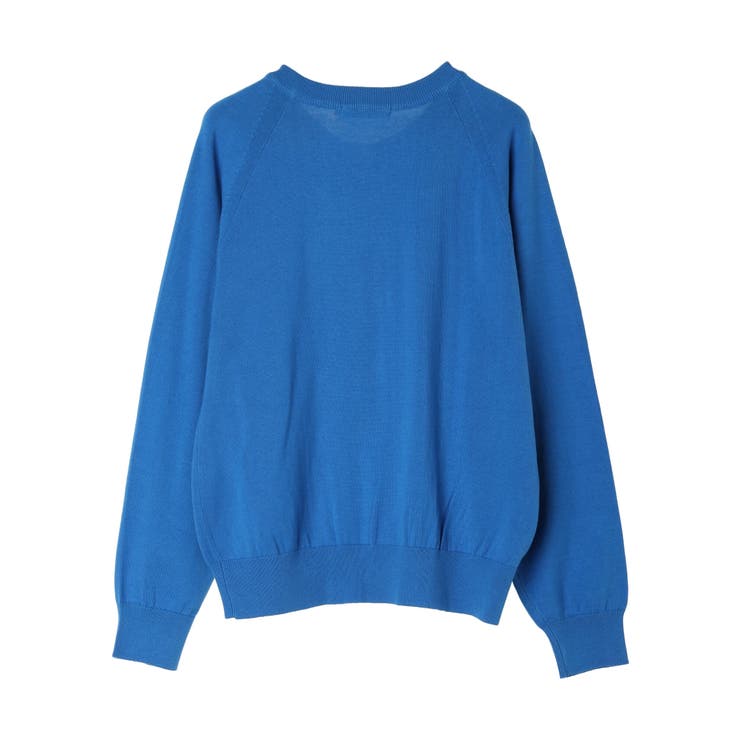 UVカットクルーネックニットカーディガン[品番：EHEW0043928