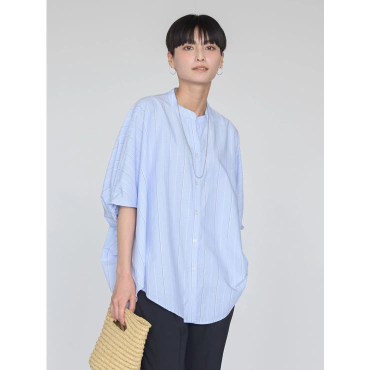 24AW 極美品 セオリーリュクス ギャザースリーブ ギャザーネック