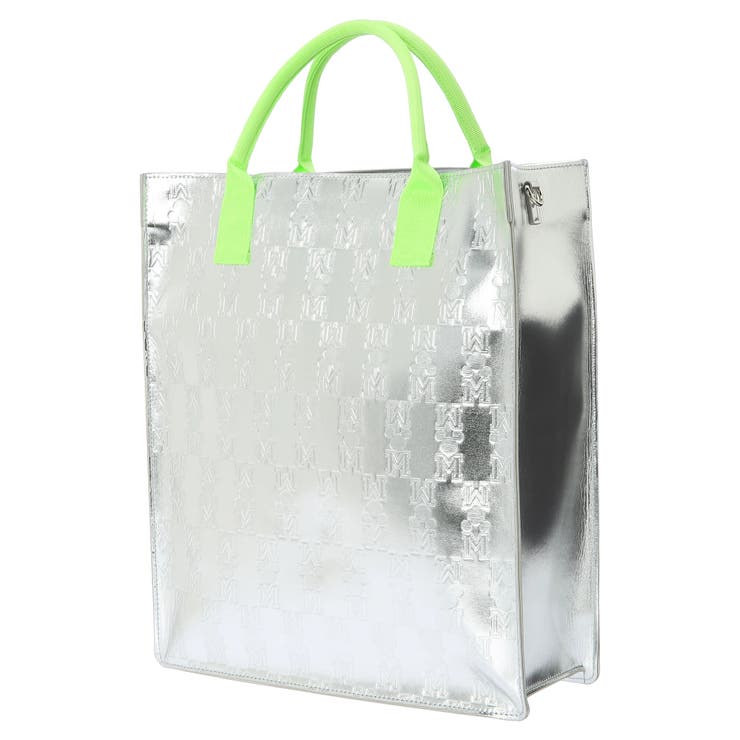Mickey Silver Tote Bag EHEW0040041 AMERICAN HOLIC