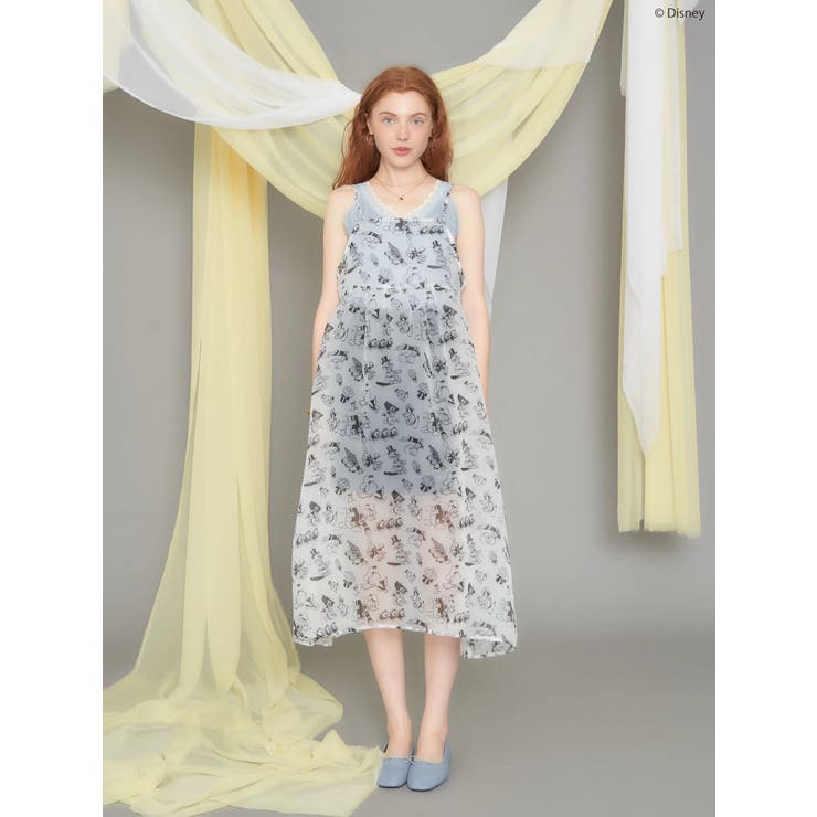 総柄シアーキャミワンピース/Disney | AMERICAN HOLIC | 詳細画像5 