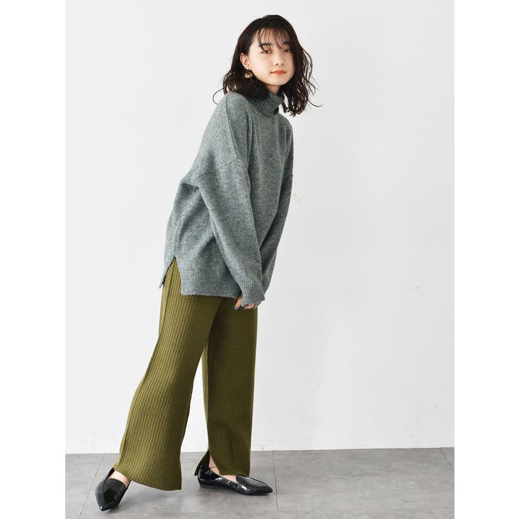 ニットワイドパンツ[品番：KOEW0012929]｜koe（コエ）のレディース 