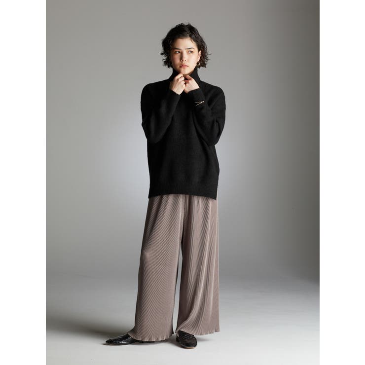 リラックスタートルニットプルオーバー | koe | 詳細画像17 