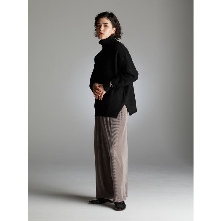 リラックスタートルニットプルオーバー | koe | 詳細画像18 