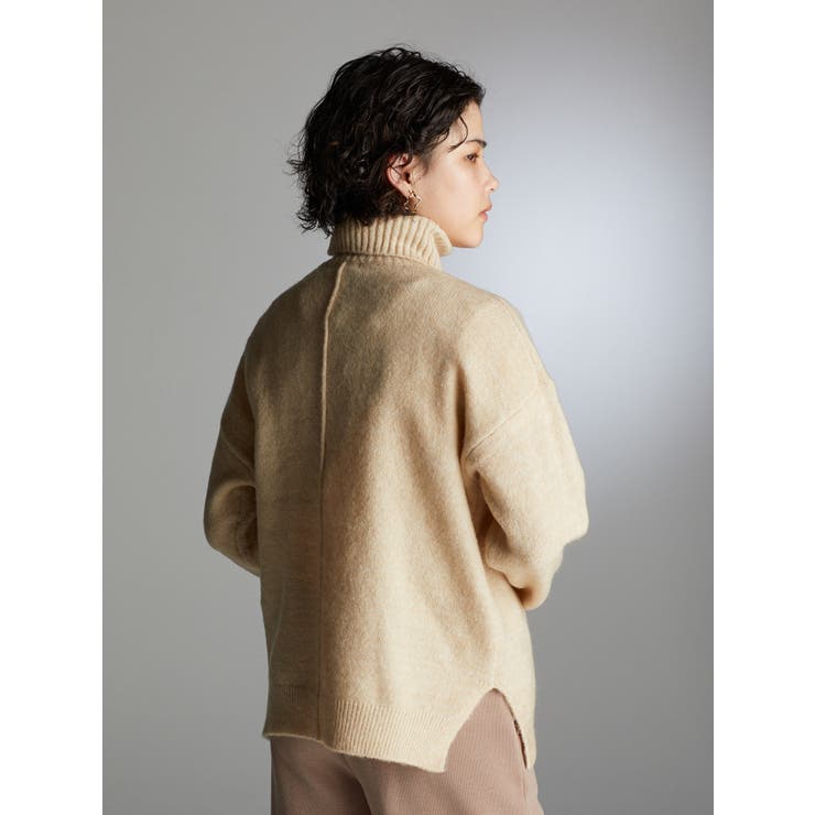 リラックスタートルニットプルオーバー | koe | 詳細画像26 