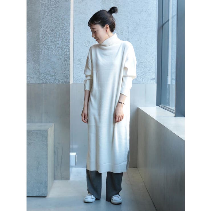 ミラノリブタートルニットワンピース[品番：KOEW0020367]｜koe（コエ 
