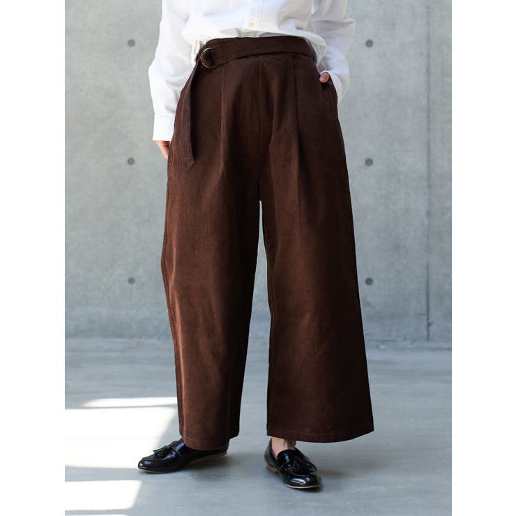 コーデュロイワイドパンツ | koe | 詳細画像1