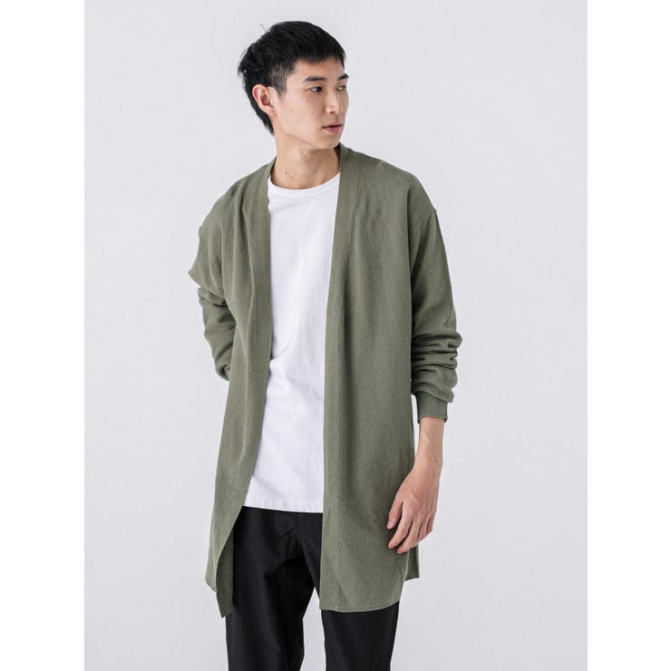 ロング綿麻カーディガン 品番 Koew Koe コエ のメンズファッション通販 Shoplist ショップリスト