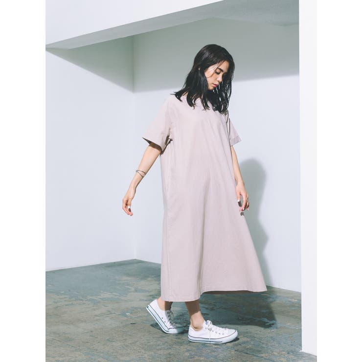 リネン半袖ボリュームワンピース 品番 Koew Koe コエ のレディースファッション通販 Shoplist ショップリスト