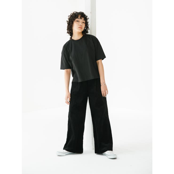 オーガニックコットンショート丈Tシャツ | koe | 詳細画像12 