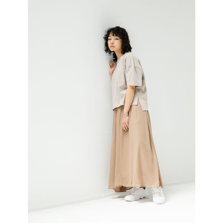 オーガニックコットンショート丈Tシャツ | koe | 詳細画像29 