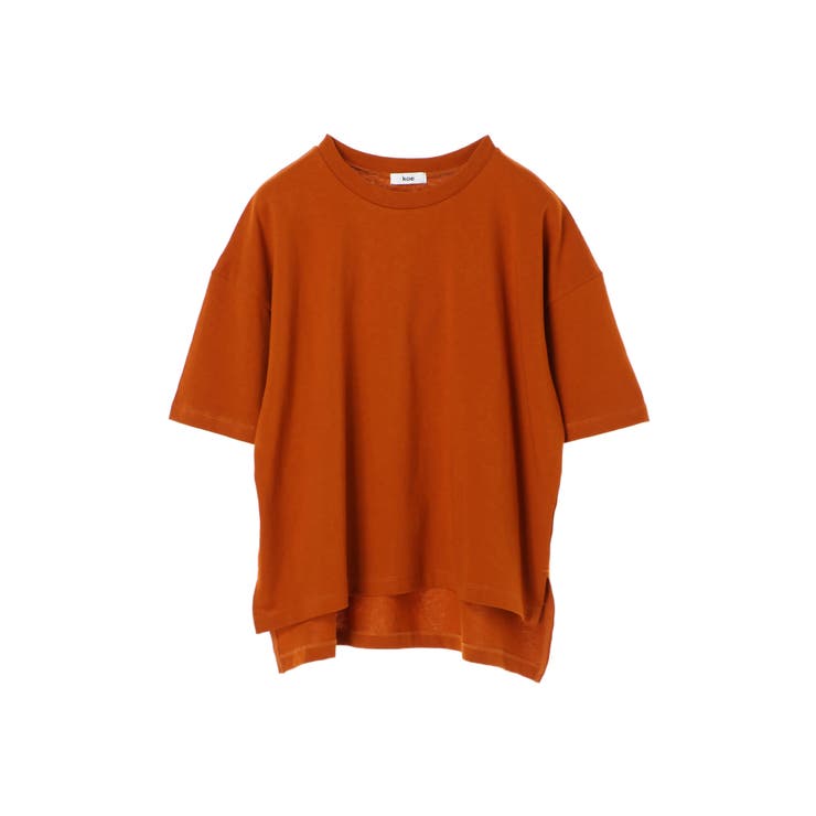オーガニックコットンショート丈Tシャツ | koe | 詳細画像35 