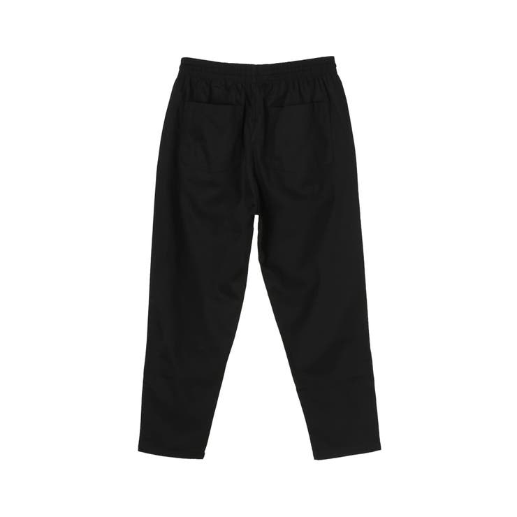 シェフパンツ(黒ツイル)[品番：KOEW0024917]｜koe（コエ）のレディース
