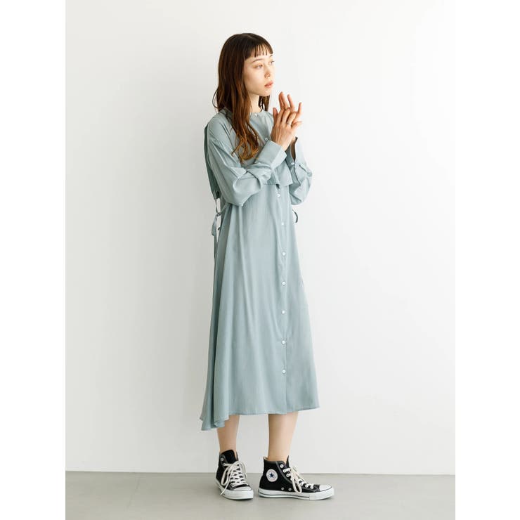 レイヤー風シャツワンピース 品番 Koew Koe コエ のレディースファッション通販 Shoplist ショップリスト