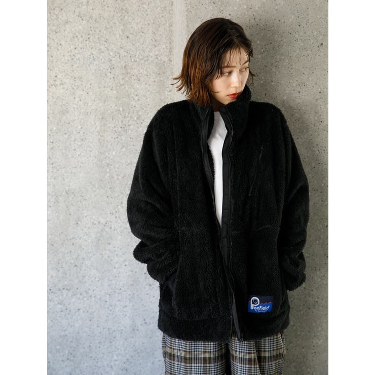 Penfieldシャギーボアスタンドブルゾン [品番：KOEW0031680]｜koe（コエ）のレディースファッション通販｜SHOPLIST（ショップリスト）