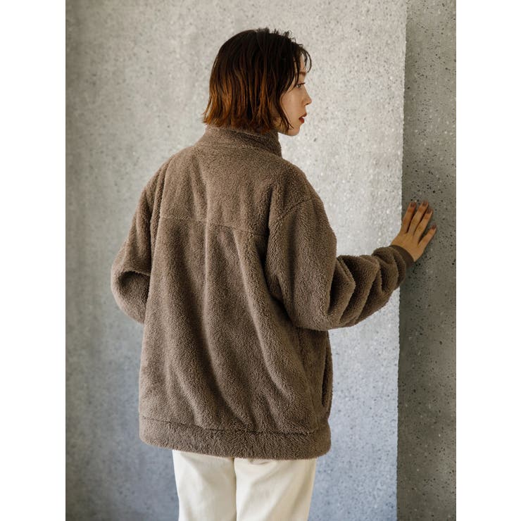 Penfieldシャギーボアスタンドブルゾン [品番：KOEW0031680]｜koe（コエ）のレディースファッション通販｜SHOPLIST（ショップリスト）