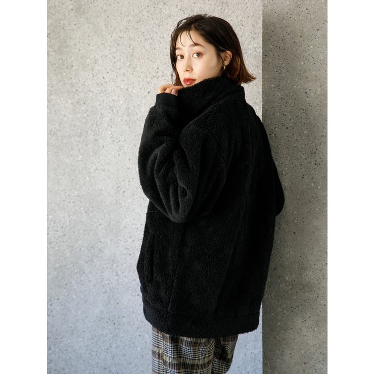 Penfieldシャギーボアスタンドブルゾン [品番：KOEW0031680]｜koe（コエ）のレディースファッション通販｜SHOPLIST（ショップリスト）