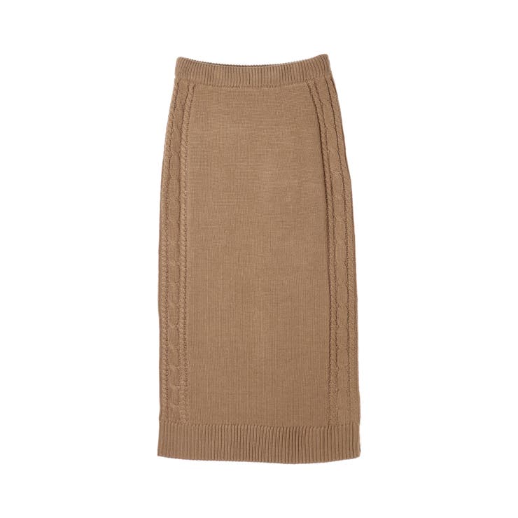 ケーブルニットタイトスカート[品番：KOEW0032275]｜koe（コエ）の