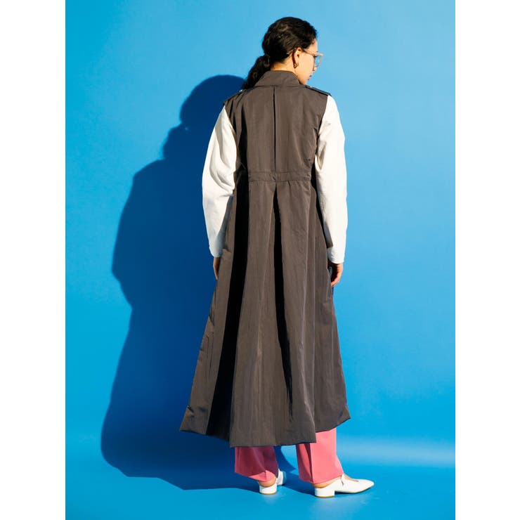 &g'aime】3wayモッズコート(ロング/ショート/ジレ)[品番：KOEW0033677