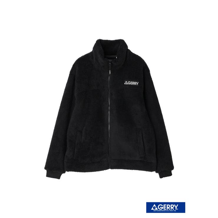 koe - koe 【GERRY】シープボアジップブルゾン L ブラック GERRY】シープボアジップブルゾン[品番：KOEW0037414]｜koe（コエ