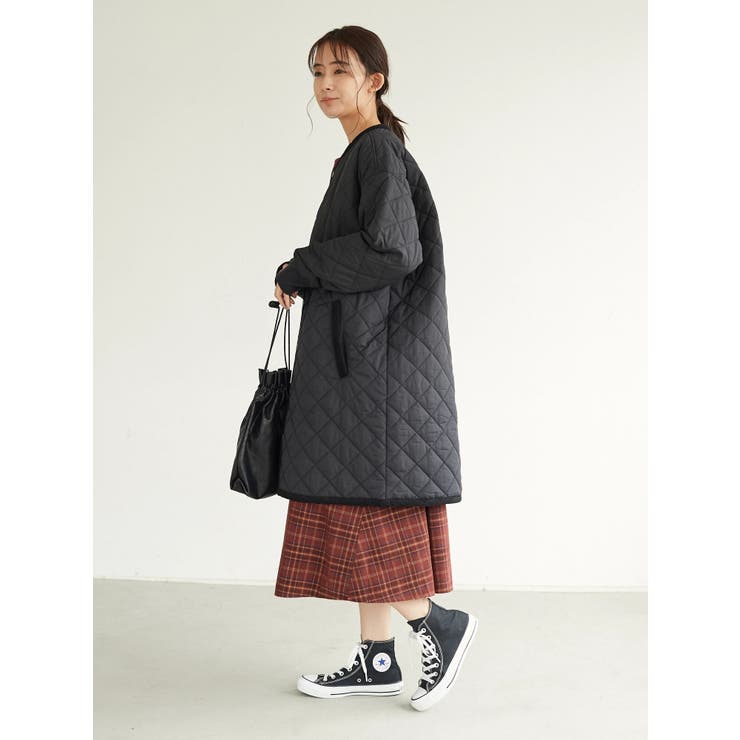キルティングノーカラーコート[品番：EHEW0030056]｜CRAFT STANDARD