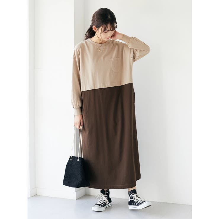 ポケット付き切り替えワンピース 品番 Ehew Craft Standard Boutique クラフト スタンダード ブティック のレディースファッション通販 Shoplist ショップリスト