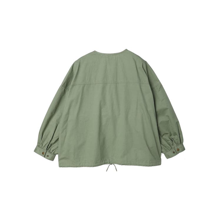 ノーカラーZIPブルゾン[品番：EHEW0037973]｜CRAFT STANDARD BOUTIQUE